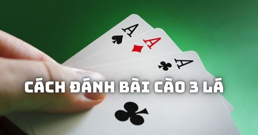 Luật bài cào 3 lá cùng những thuật ngữ quan trọng trong bàn chơi